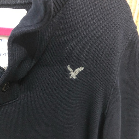 American Eagle size extra large navy blue sweater - Picture 5 of 6